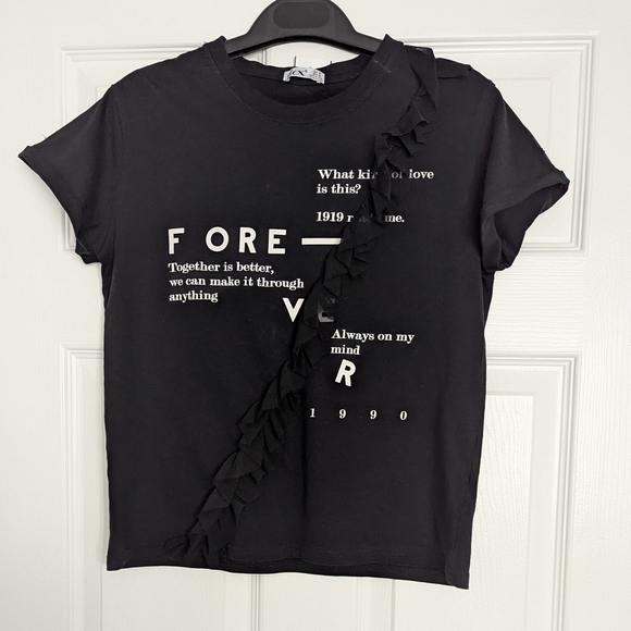 Dex Women's (Size Medium) Black Short Sleeve Tee - Picture 1 of 8